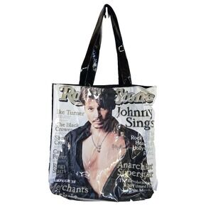 Rolling Stone Original Johnny Depp Magazine Tote Bag 2008